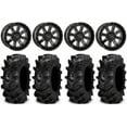 thumbnail image 1 of System 3 ST-4 Black 14" Wheels 28" Cryptid Tires Can-Am Maverick X3 / Honda Pioneer 1000 / Talon, 1 of 4