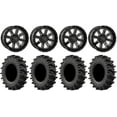 thumbnail image 1 of System 3 ST-4 Black 14" Wheels 30" MotoSlayer Tires Sportsman RZR Ranger, 1 of 4
