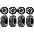 thumbnail image 1 of System 3 ST-4 Black 14" Wheels 30" Roxxzilla 396 Tires Polaris RZR XP 1000 / PRO XP / Ranger XP 900/1000, 1 of 4