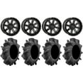 thumbnail image 1 of System 3 ST-4 Black 14" Wheels 32" Assassinator Tires Sportsman RZR Ranger, 1 of 4