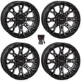 thumbnail image 1 of System 3 ST-6 12" Wheels Dark Tint Honda Foreman Rancher SRA, 1 of 3