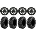 thumbnail image 1 of System 3 ST-6 14" Wheels Black 27" Buck Snort Tires Sportsman RZR Ranger, 1 of 5