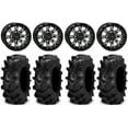 thumbnail image 1 of System 3 ST-6 14" Wheels Black 27" Cryptid Tires Kawasaki Mule Pro FXT, 1 of 4