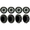 thumbnail image 1 of System 3 ST-6 14" Wheels Black 28" Dune Tires Can-Am Commander Maverick Renegade Outlander Defender, 1 of 5