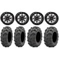 thumbnail image 1 of System 3 ST-6 14" Wheels Black 28" Mud Lite XL Tires Sportsman RZR Ranger, 1 of 4