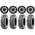 thumbnail image 1 of System 3 ST-6 14" Wheels Black 29" Carnage Tires Sportsman RZR Ranger, 1 of 4