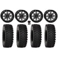 thumbnail image 1 of System 3 ST-6 14" Wheels Black 30" ATX470 Tires Sportsman RZR Ranger, 1 of 4