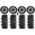 thumbnail image 1 of System 3 ST-6 14" Wheels Black 30" Outlaw Max Tires Sportsman RZR Ranger, 1 of 4