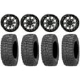thumbnail image 1 of System 3 ST-6 14" Wheels Black 30" Rock-A-Billy Tires Can-Am Maverick X3 / Honda Pioneer 1000 / Talon, 1 of 4