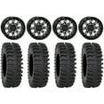 thumbnail image 1 of System 3 ST-6 14" Wheels Black 30" XT400 Tires Sportsman RZR Ranger, 1 of 4