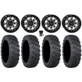 thumbnail image 1 of System 3 ST-6 14" Wheels Black 32" Versa Cross V3 Tires Can-Am Commander Maverick Renegade Outlander Defender, 1 of 4
