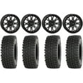 thumbnail image 1 of System 3 ST-6 14" Wheels Dark Tint 28" BDC Tires Sportsman 550 850 1000, 1 of 4