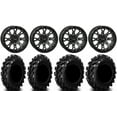 thumbnail image 1 of System 3 ST-6 14" Wheels Dark Tint 28" Swamp Lite Tires Sportsman 550 850 1000, 1 of 4