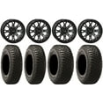 thumbnail image 1 of System 3 ST-6 14" Wheels Dark Tint 29" BFG KM3 Tires Sportsman RZR Ranger, 1 of 5