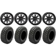 thumbnail image 1 of System 3 ST-6 14" Wheels Dark Tint 30" Crawler XR Tires Kawasaki Mule Pro FXT, 1 of 4