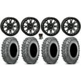thumbnail image 1 of System 3 ST-6 14" Wheels Dark Tint 32" Lynx SXS Tires Sportsman RZR Ranger, 1 of 4