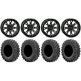 thumbnail image 1 of System 3 ST-6 14" Wheels Dark Tint 32" MotoRavage Tires Sportsman RZR Ranger, 1 of 4