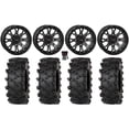 thumbnail image 1 of System 3 ST-6 14" Wheels Dark Tint 32" Outlaw M/T Tires Kawasaki Mule Pro FXT, 1 of 4