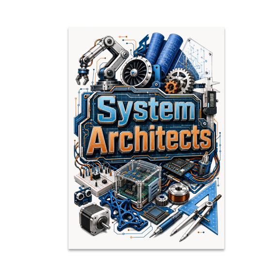 System Architects Decorative Wall Art - System Designers - 13x19 Poster Print