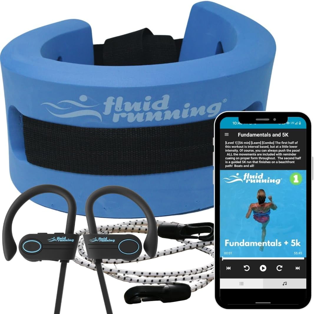 System Deep Water 4 Audio Workouts Free with Your Flotation Belt