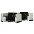 thumbnail image 1 of System Furniture 39H 2pack Inline Powered Cubicles, 1 of 5