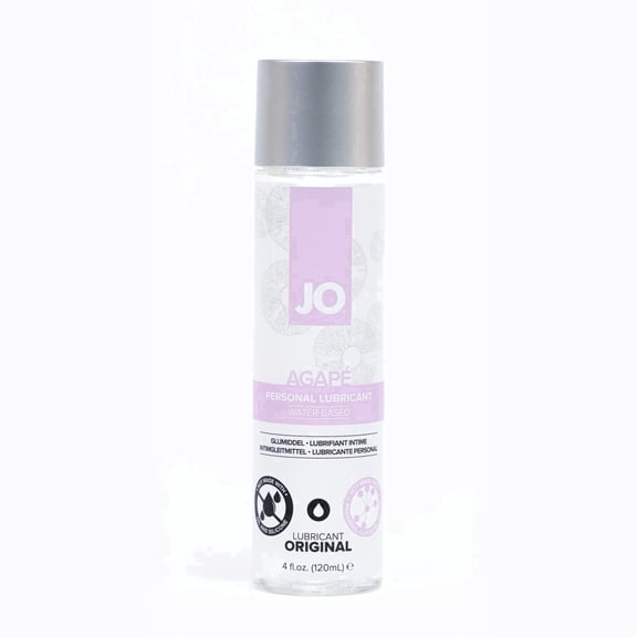 System JO Agape Original Water Based Personal Lubricant for Women, 4 oz Liquid