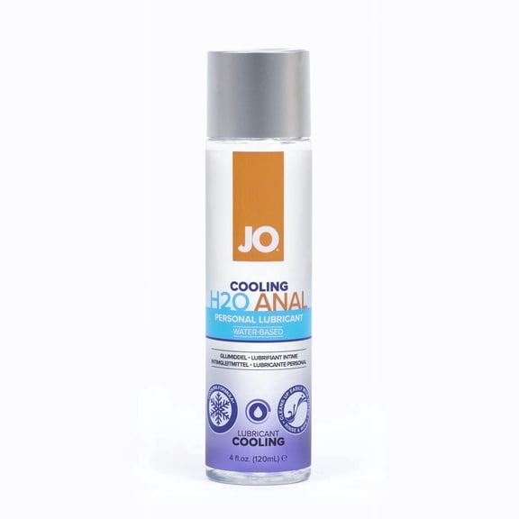 System JO H2O Anal Cooling Water Based Liquid Personal Lubricant Gel , 4 oz