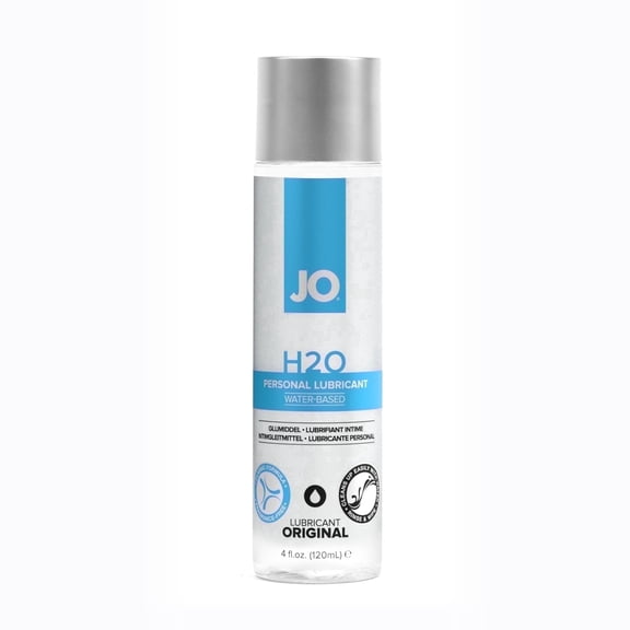 System JO H2O Original Water Based Personal Lubricant, 4 oz, Gel