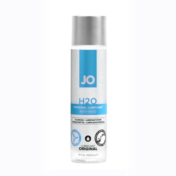 System JO H2O Original Water Based Personal Lubricant, 4 oz, Gel