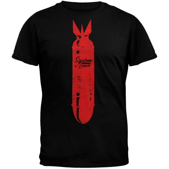 System Of A Down Men's Bomb Soft Short Sleeve T Shirt