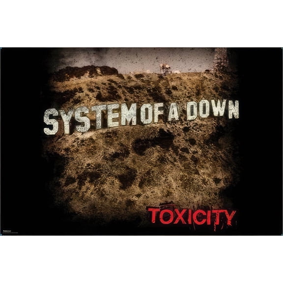 System Of A Down - Music Poster (Toxicity - Album Cover) (Size: 36" x 24")