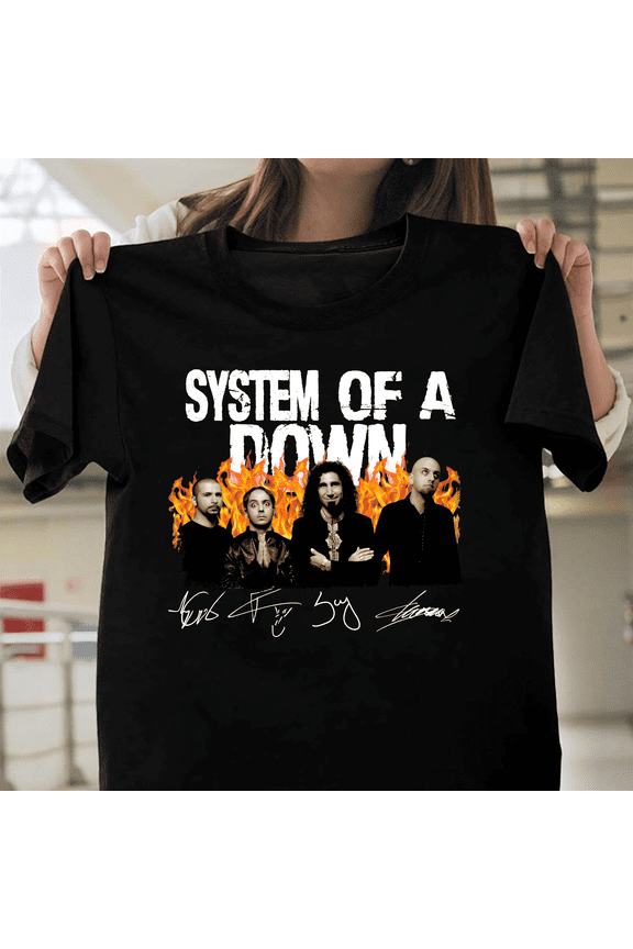 System Of A Down Rock Band Armenian American Alternative Metal Music V50870 Unisex T-Shirt, Size Up to 5XL