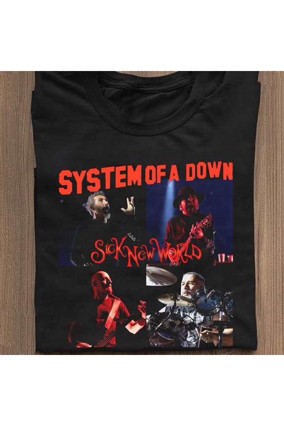 System Of A Down Sick New World 2024 Gift For Fans Unisex