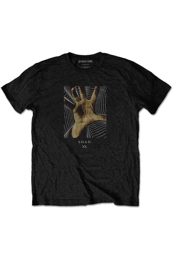 System Of A Down Unisex T-Shirt 20 Years Hand (Medium)