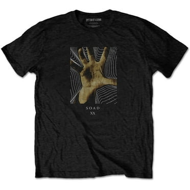 System Of A Down Unisex T-Shirt 20 Years Hand (X-Large)