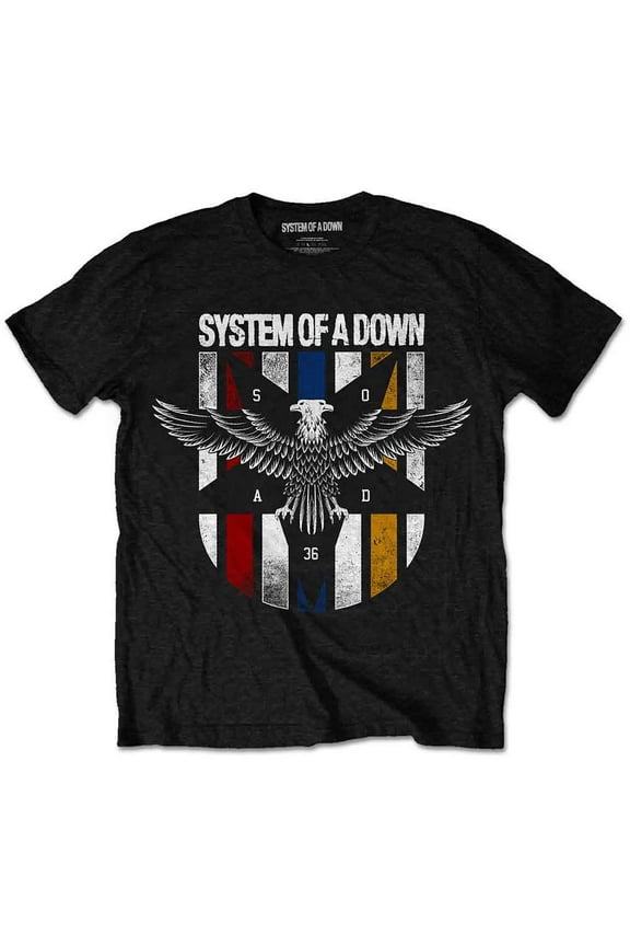 System Of A Down Unisex T-Shirt Eagle Colours (X-Large)