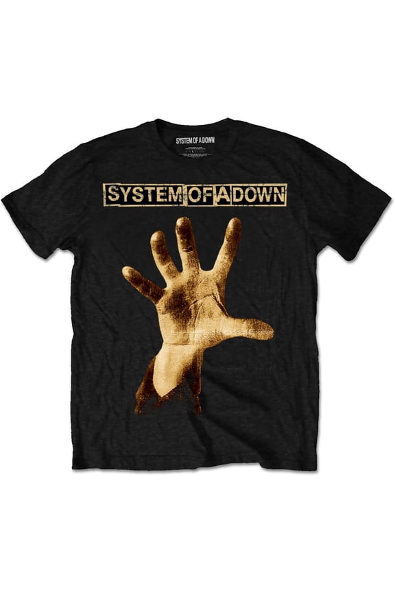 System Of A Down Unisex T-Shirt Hand (Large)
