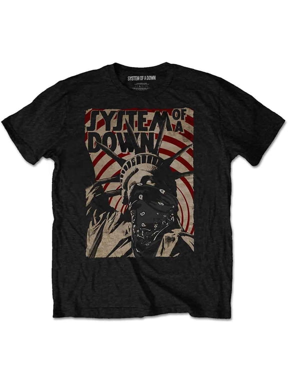 System Of A Down Unisex T-Shirt Liberty Bandit (Medium)