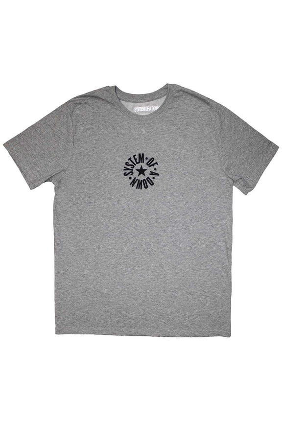 System Of A Down Unisex T-Shirt: Mini Circle Logo (X-Large)
