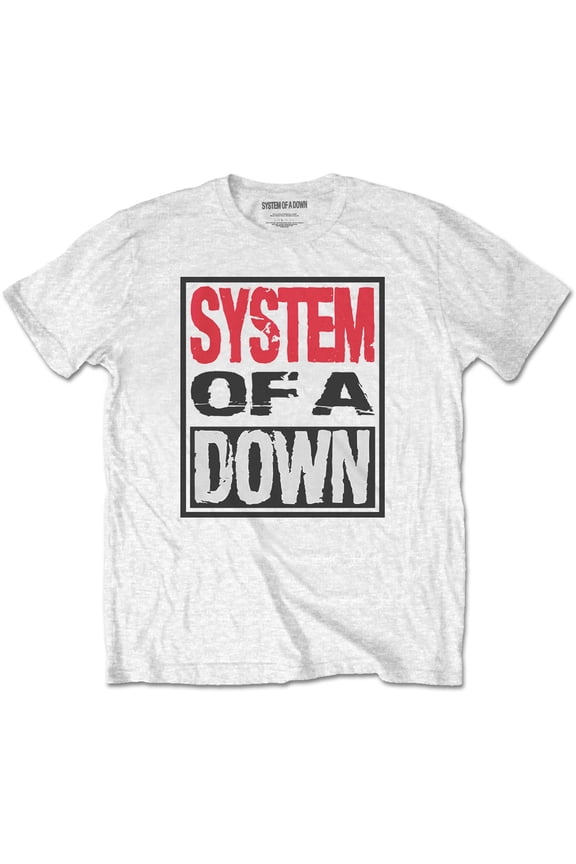 System Of A Down Unisex T-Shirt Triple Stack Box (X-Large)