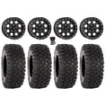 thumbnail image 1 of System SB-7 Bdlk 15" Wheels Bk (4+3) 32" XC450 Tires Polaris RZR Turbo R & Pro R Ranger 1500 Xpedition, 1 of 4