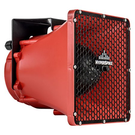 System Sensor 90219A-801-05-L HyperSpike TCPA-10 Long Range Speaker, UL1480 C1D2, 8 ohm, Red
