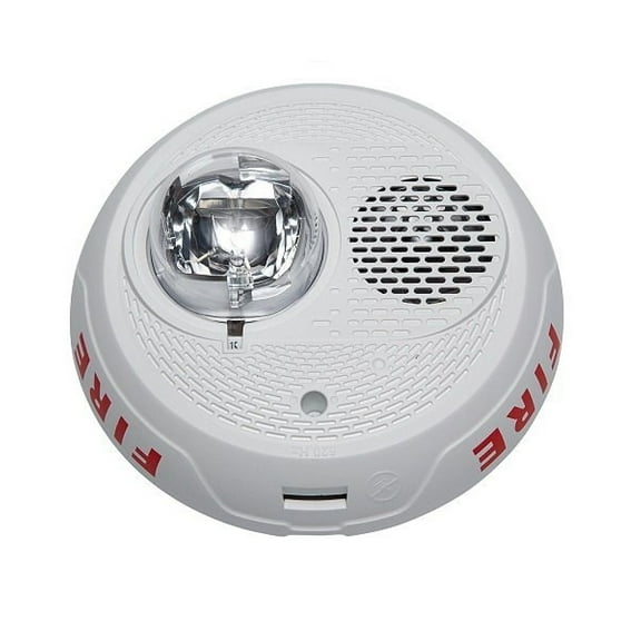 System Sensor PC2WL-LF Low Frequency Sounder Strobe, FIRE, 2-Wire, Ceiling