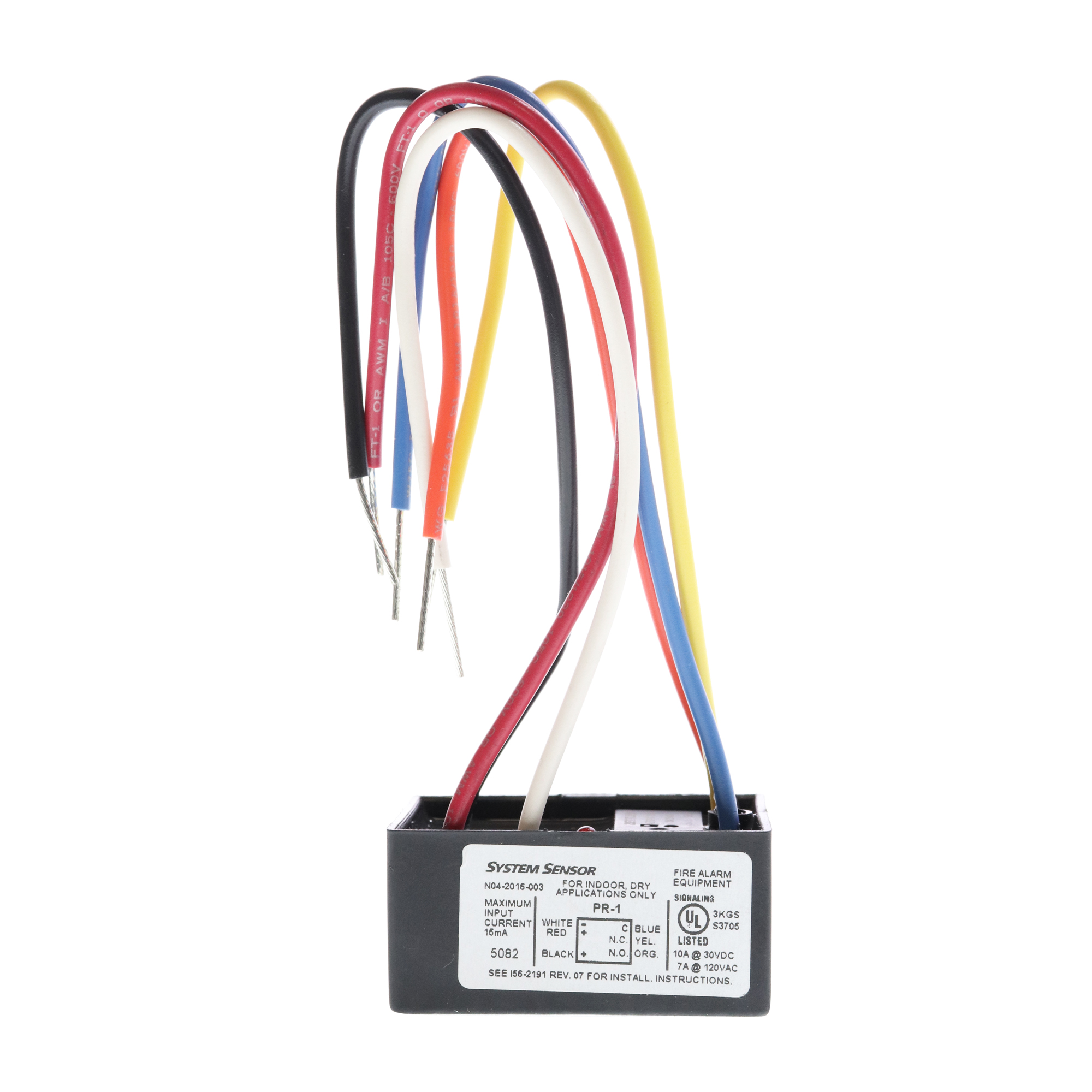 System Sensor PR1 Epoxy Encapsulated MultiVoltage Relay, Activation
