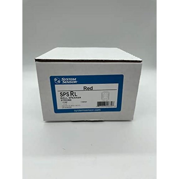 System Sensor SPSRL - L-Series Wall Mounted Speaker Strobe