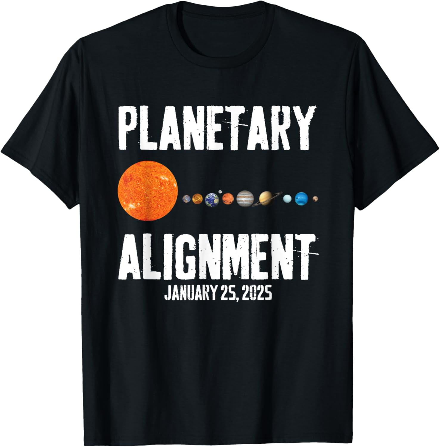 System Solar Alignment January 25th 2025 TShirt