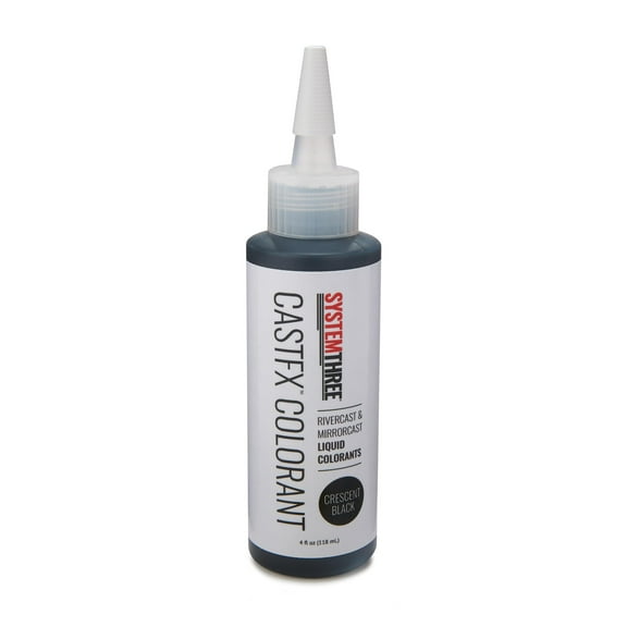 System Three Castfx Crescent Liquid Colorant  Black  4 Ounces