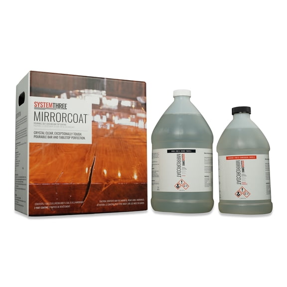 System Three MirrorCoat 1.5-Gallon Kit