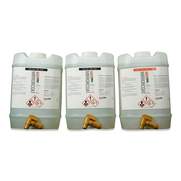 System Three MirrorCoat 15-Gallon Kit