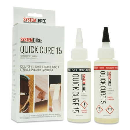 System Three Quick Cure 15, 8oz Kit